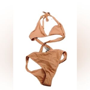 NWOT Tobi Women's Criss Cross Monokini Sz M